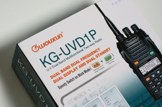 We review the Wuoxun KG-UVD1P 2-Way VHF UHF Handheld transceiver