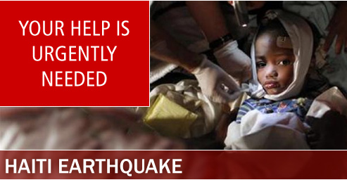 Help needed in Haiti now - Visit your Red Cross or World Vision rep today!